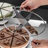 Cake Cutter Slicer Stainless Steel Pastry Portion Marker Pizza Pie Divider Even 4-10 Slices Cake Portioner Baking Tools Kitchen