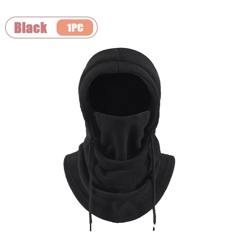 

1-5PCS Scarf Integrated Fall Winter Riding Ski Windproof Mask Women Hat Outdoor Sports Warm Pullover Cap Cold Protection