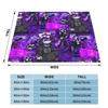 Cartoon Murder Drones Anime Blanket Flannel Summer Autumn Winter Breathable Ultra-Soft Throw Blanket for Bed Travel Rug Piece