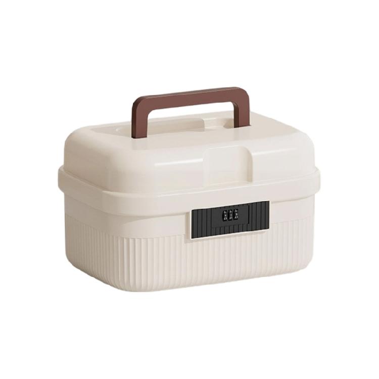 Личный ящик для хранения документов с кодовым замком водостойкая конструкция готов к путешествиям прочный корпус из АБС-пластика S 1700₽