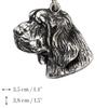 Clumber Spaniel I - Necklace with dog, silver-plated pendant for dog fan, unique jewelry by Art-Dog brand