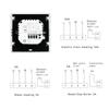 Graffiti Smart WiFi Thermostat for Floor Heating, Wall-mounted Boiler, Voice & App Control, LCD Temperature Panel