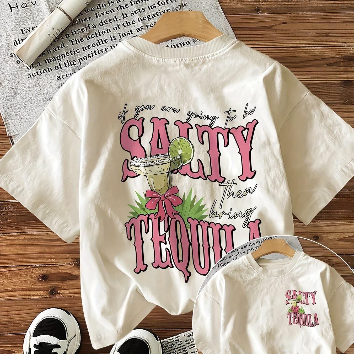 Women s letter-printed crew neck T-shirt, summer casual and comfortable short-sleeved clothes, daily wear fashion crew neck shirt S