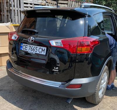 OmsaLine Kofferraumkante (rostfreier Stahl) (2013-2016) für Toyota Rav4
