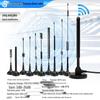 LoRa 433MHz High-Gain Antenna with Suction Cup for Full Frequency Bands (315, 2.4G, 5G, 5.8G) - Ideal for GSM Meter Reading