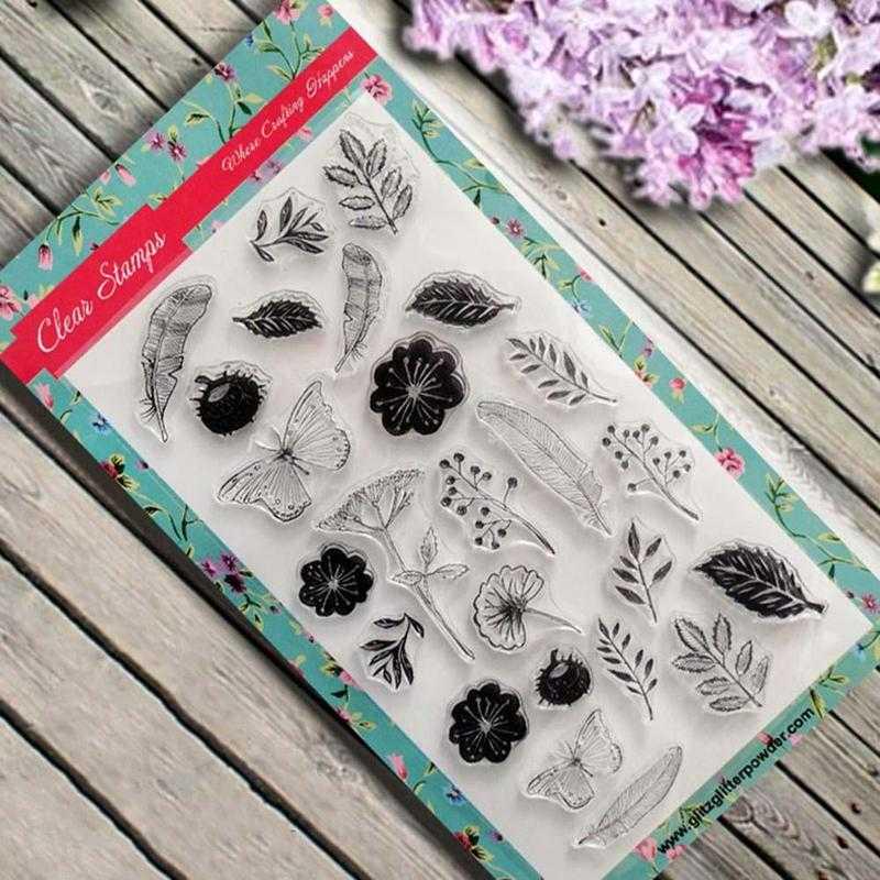 Silicone Rubber Clear Stamp Seal DIY Scrapbooking Photo Cards B6T8 ...
