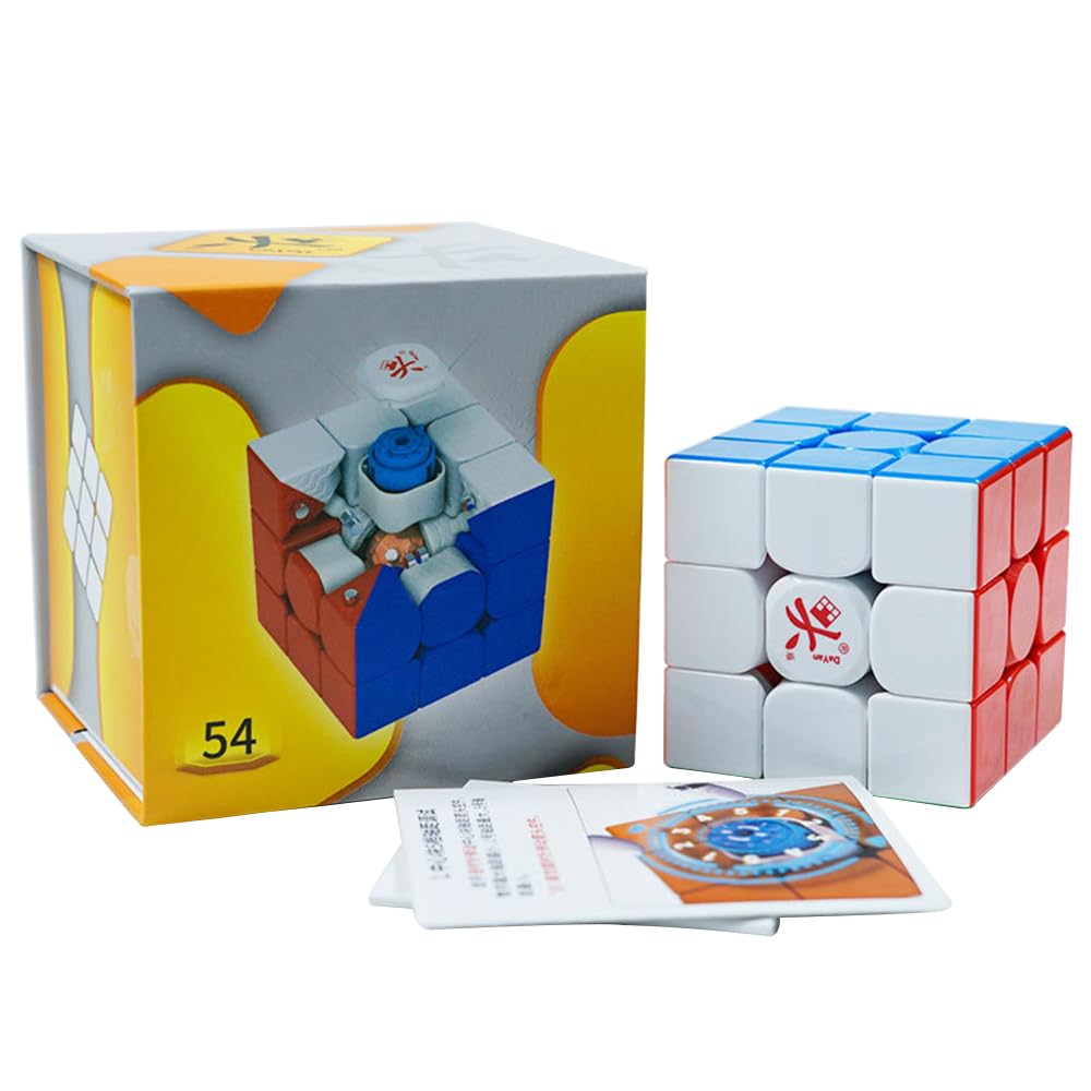 

DaYan GuHong Pro Maglev 54мм Безнаклейковый Соревновательный Кубик-пазл с механизмом Maglev, использующим магнитное отталкивание