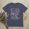 Unisex America 250 Anniversary 1776 2026 T Shirt USA 100 Cotton merch Cool Short Sleeve Crewneck Tee Shirt Classic TShirts