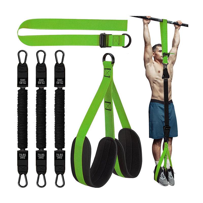 Adjustable Heavy Duty Pull-up Assist & Knee Support Resistance Band