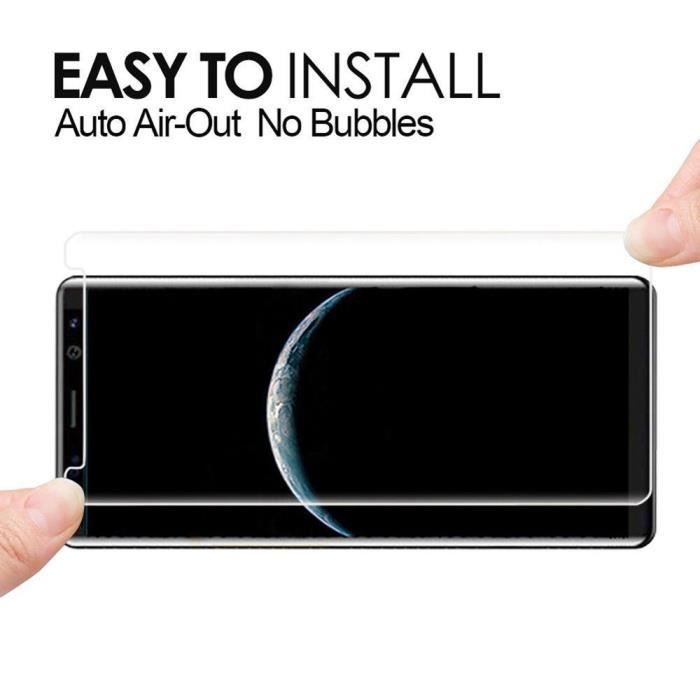 New Premium HD 3D Screen Tempered Glass Protective Film for Samsung Galaxy Note 8 WSCZ8617