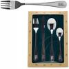 CHILDREN'S CUTLERY SET STEEL SPOON FORK KNIFE SPOON 4 pcs.