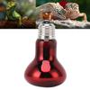 Reptile Heat Lamp Bulb E27 UVA Amphibian Basking Day And Night Heating Light Bulb For Bearded Dragon Lizard 220 To 240V Red