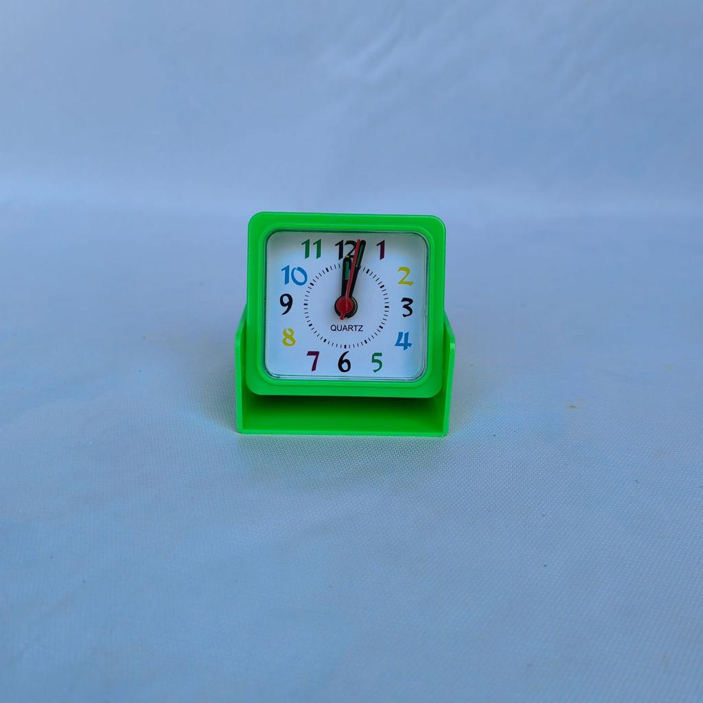 Creative mini alarm clock Simple and personalized colorful children's student gift alarm clock