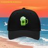 Clover Beer St Patricks Day Baseball Cap Adjustable Polyester Unisex Casual Sun Hat Outdoor Headwear