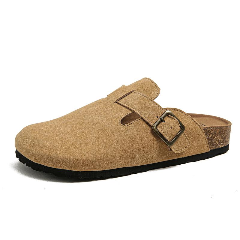 Su Yin's family has the same velvet cotton slippers, and the new winter models wear a pedal of fluffy slippers, women's bag head and half-drag cott