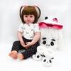 24"newborn Real Doll Lifelike  Silicone Reborn Baby Dolls Toddler Girl Gift Xmas