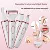 USB Rechargeable 4-in-1 Women's Electric Shaver for Legs, Armpits & Bikini Line
