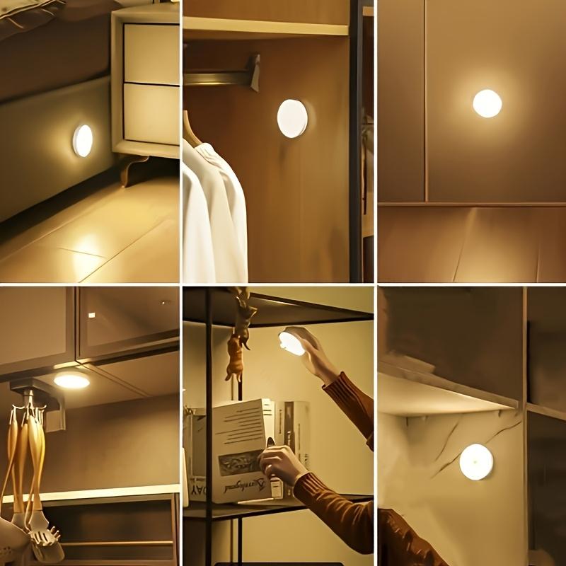 1pc Motion Sensor Light | USB Rechargeable, Motion Activated Stair Light, LED Human Body Sensor Light Suitable