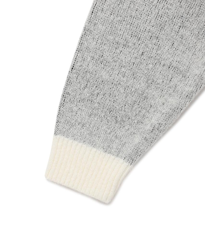 CAVISH Ivy Brushed Knit Sweater Ivory(Cv2Efuk602A)