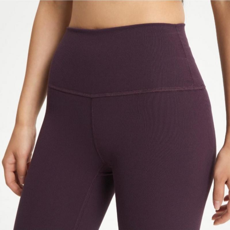 New Balance Pants Nqj Nbnse4s052 75 Women Ribbed 27 Inch Leggings  Tig