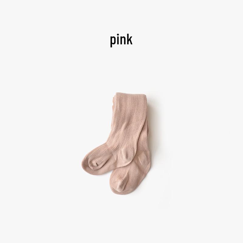 Girls' Thin Cotton Dance Tights - Spring & Autumn White Base Layer Socks