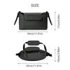 Multifunctional Baby Stroller Organizer Bag with Large Capacity & Milk Bottle Holder