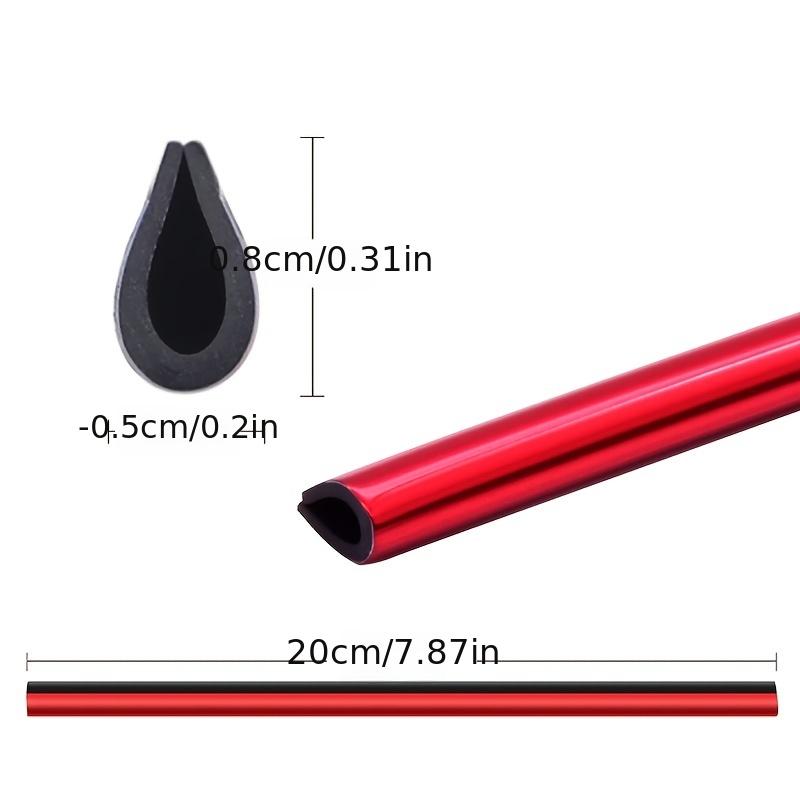 10 pieces of 7.87-inch automotive air conditioner vent decorative strips U-shaped decorative strips