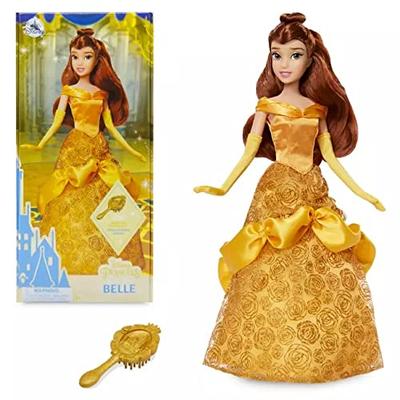 Disney Belle Classic Doll 2021 with Hairbrush Accessory from Beauty and the Beast [Parallel Import] Belle Classic Doll – Beauty and the Beast – 11 1/2