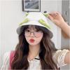 Unisex Frog Shape Bucket Hat Wide Brim Outdoor Summer Spring Foldable Fisherman Hat Sunproof Gifts for Girlfriend