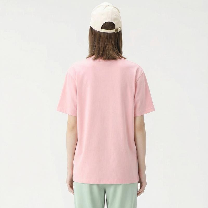 European Size 24 Combed Cotton Round Neck Front Shoulder Short-Sleeved T-Shirt Casual Solid Color Men'S Versatile Blank T-Shirt