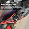 Elektrisches Hupenset für Motorräder, universelle, wasserdichte, runde, laute Hupenlautsprecher, 12-V-Hupe, 1,5 A, 105 dB-Signal für Motorradzubehör