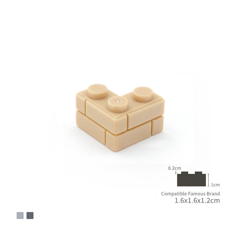 80 Pezzi Blocchi da Costruzione Fai da Te Mattoncini Spessi Figure Mattoncini 1+2 Punti Educativi Creativi Dimensioni Compatibili Con 98283 Giocattoli per Bambini
