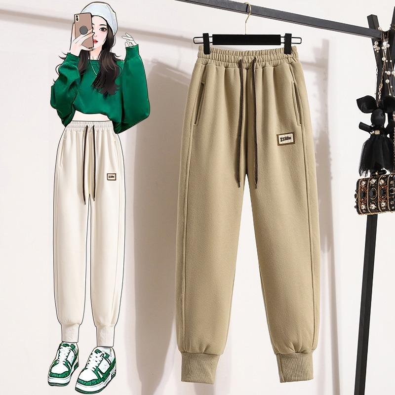 Trousers Women's Long Loose-fitting Skinny Sweatpants Casual All-strap Harlan Sweatpants