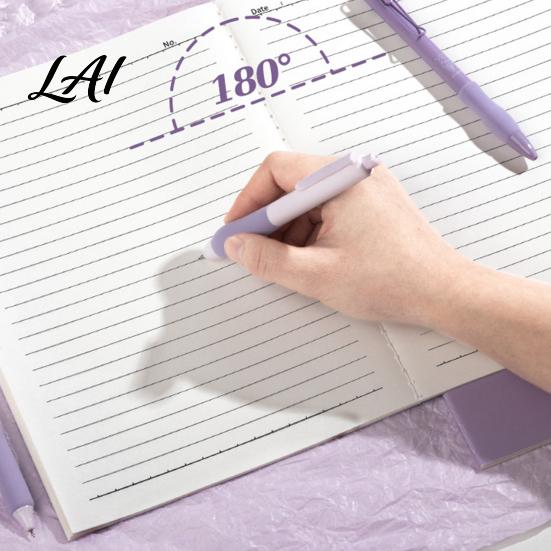 Academic Planner for Teens Softcover Notebook with Thickened Paper 180 Degree Lay Flat Binding A4 Daily Writing Design Gradient Color Journaling And