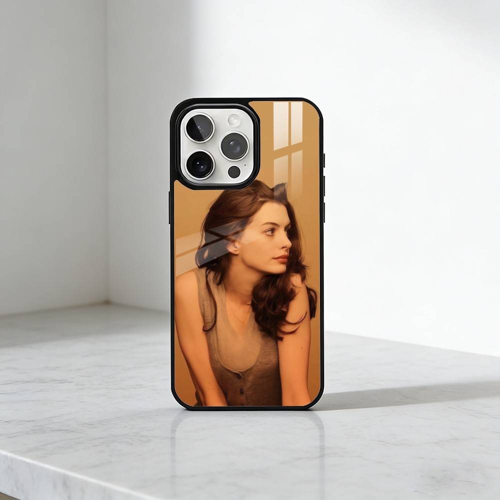 Klassische Bee Beauty A-Anne H-HathawayS Handyhülle Für iPhone17,16,15,14,13 Plus,Pro Max Magnetisch Für Magsafe Kabelloses Laden