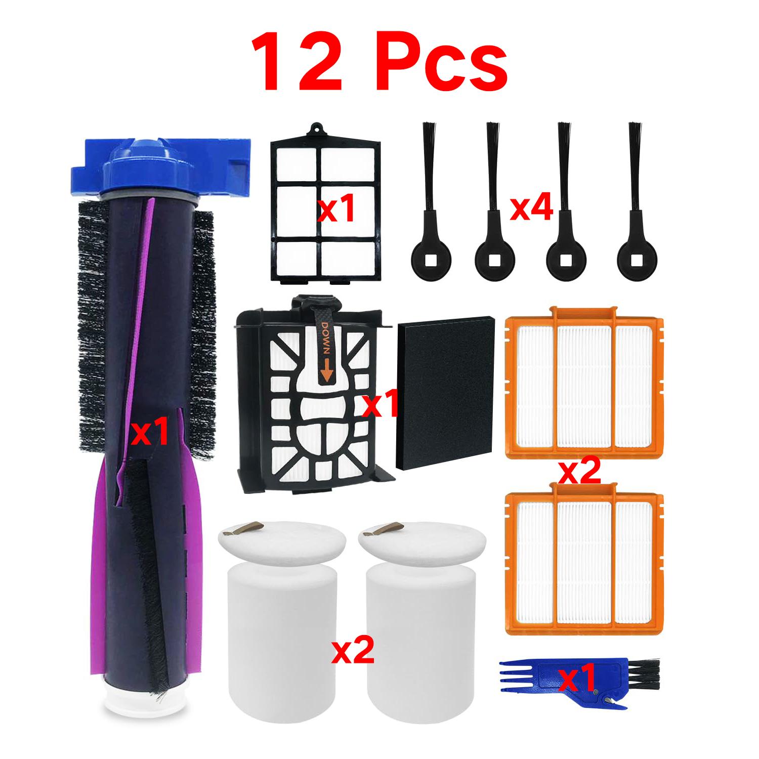 

Accessory Set Compatible with Shark PowerDetect 2-in-1 Robot Vacuum Cleaner,AV2800ZEEUWH RV2800YEEU RV2800ZEEU