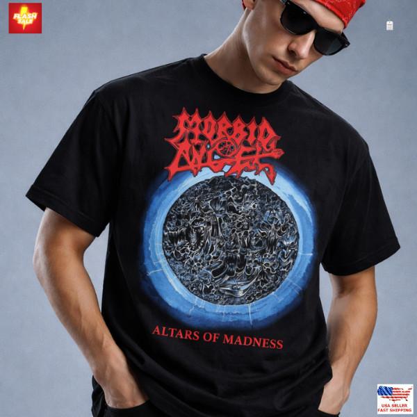 MORBID ANGEL Altars Of Madness T-Shirt Death Metal Band Tee Adult Size L