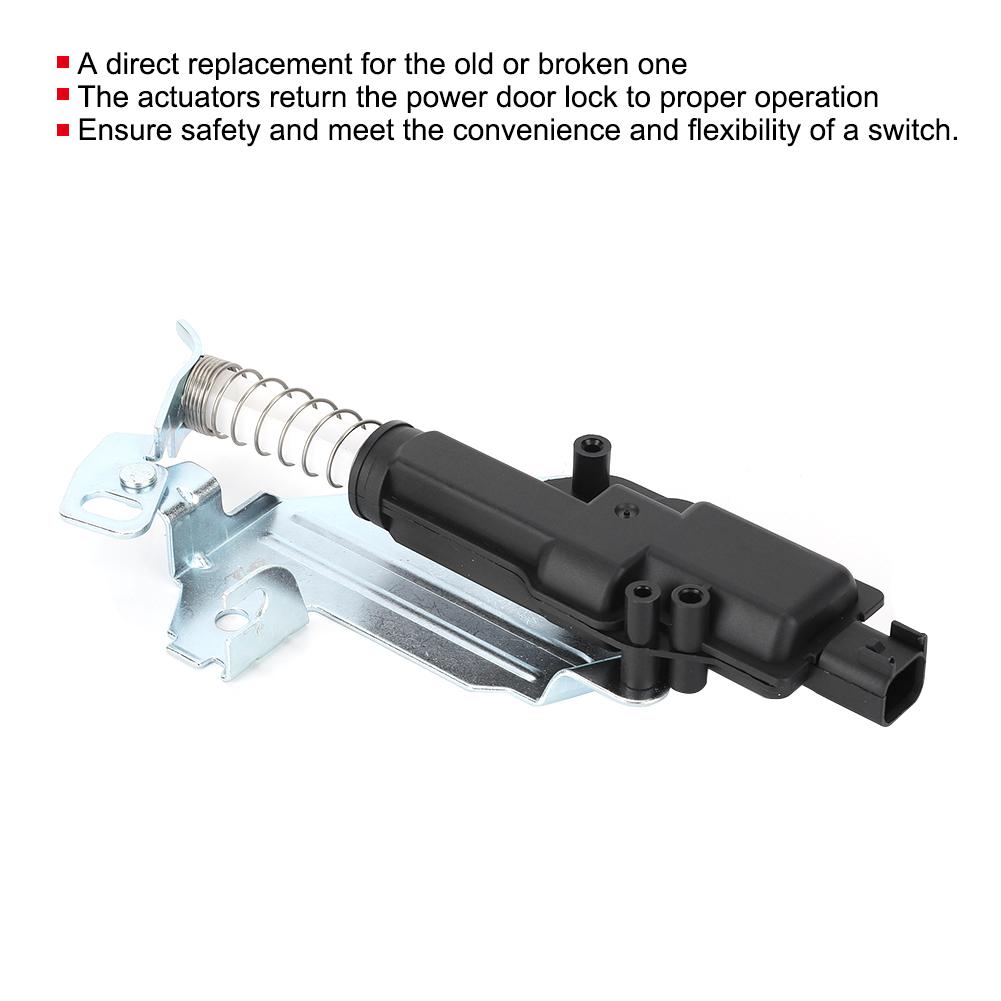 Elektrisk dörrlåsmotor Aktuator Solenoid Passar Ford FusionFiesta Mk5Mk6 2S6T432A98AF