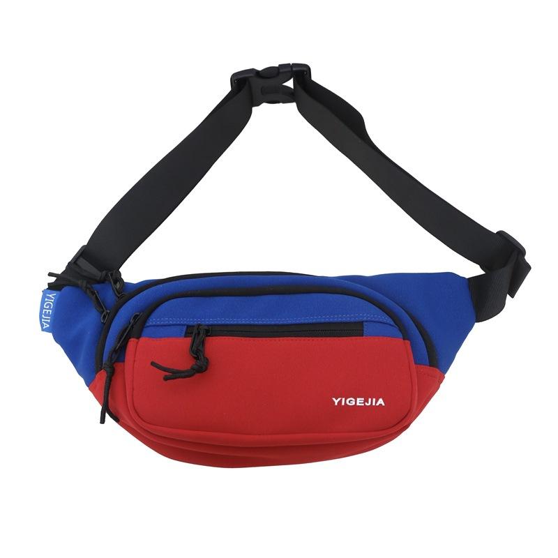 

Трендовая брендовая спортивная маленькая сумка контрастного цвета женская 2025 весенняя новая сумка для отдыха на плечо сумка-мессенджер нагрудная сумка