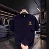 American Trendy Brand Short-Sleeved Pure Cotton Men'S Printed T-Shirt Trendy Men'S And Women'S Versatile Round Neck T-Shirt Men'S