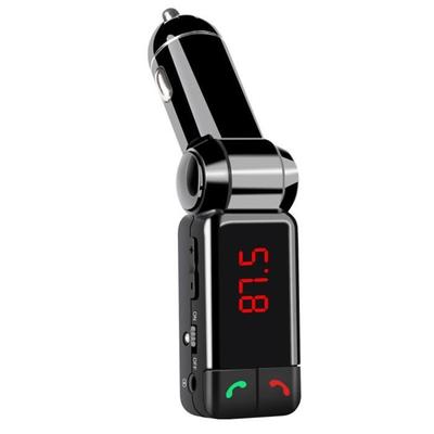 Car MP3 Audio Player Bluetooth FM Transmitter Wireless FM Modulator Car Kit HandsFree LCD Display USB Charger For iPhone Samsung