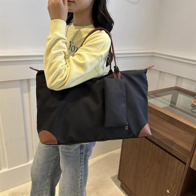 Bolsa mensageira simples de um ombro, linda bolsa casual grande para axila, nova bolsa tote portátil da moda para mulheres