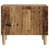 Coffee Table with Drawers Reclaimed Wood Look 49 x 50 x 40 cm Particleboard