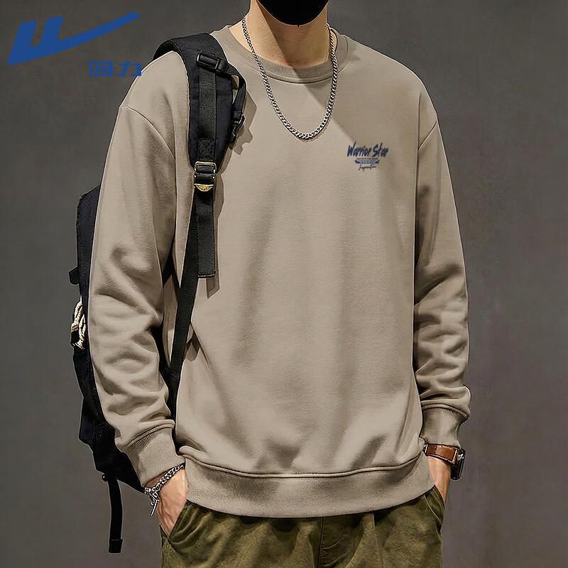 Warrior Men s Spring Autumn Crew Neck Sweatshirt