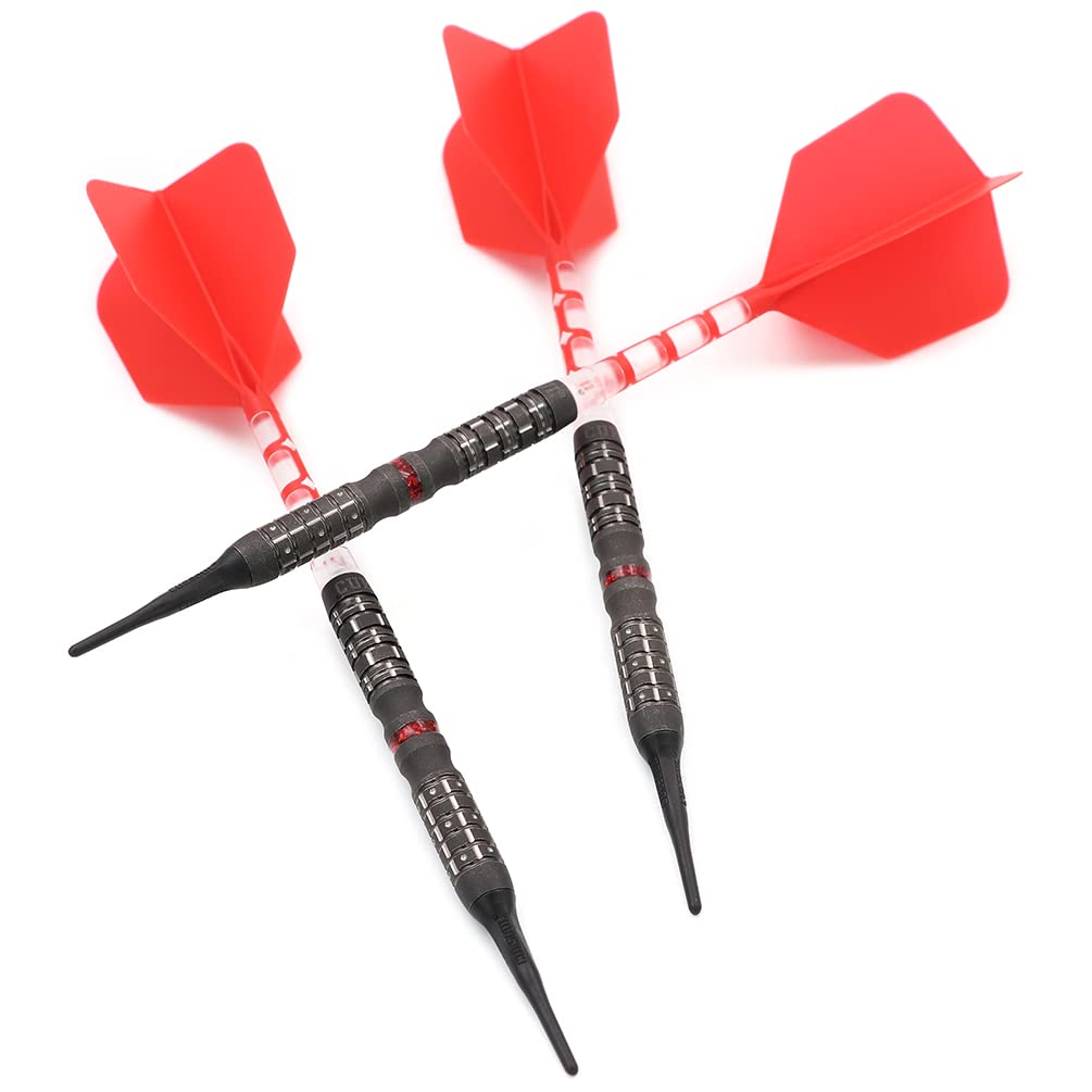 

Black Scorpion CUESOUL 90% Tungsten Soft Tip Darts Set (CSOP-90R20K12-88)