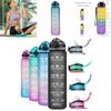 Omorc 1l Sports Water Bottle Leakproof Bpa-free With Detachable Filter And Time Marker