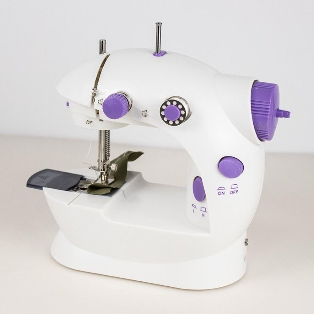 Double Thread Electric Sewing Machine 2-Speed Sewing Tool Portable Sewing Machine  Simple Sewing