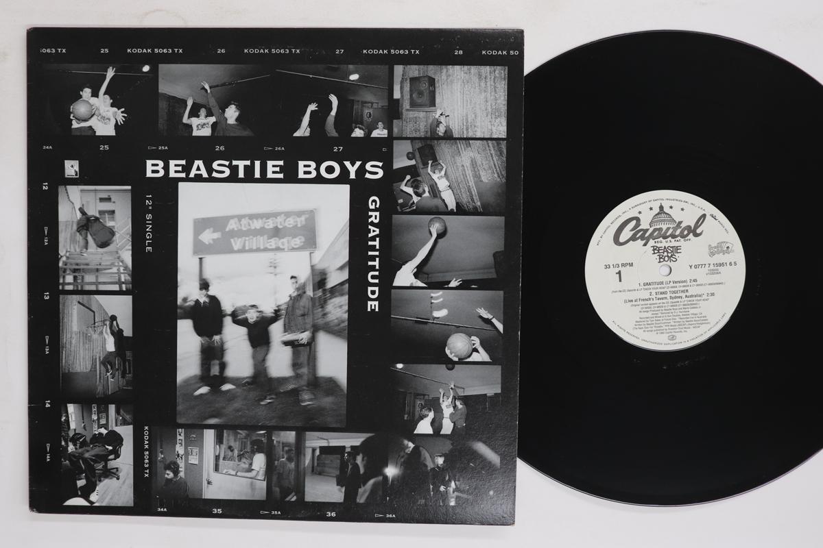 

12inch Record BEASTIE BOYS Gratitude Y077771595165 CAPITOL 1992 US Rap HipHopRB Used