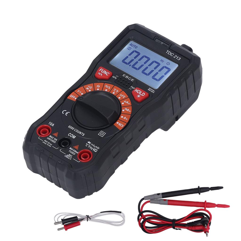 Multimeter Automatic Accurate Measurement Falling Proof Digital Display Portable Voltmeter