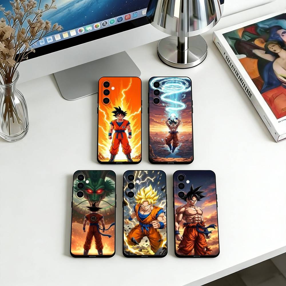 Dragon Ball Goku Phone Case For Samsung Galaxy A73,A72,A71,A70,A53,A52,A51,Others Soft Black Cover